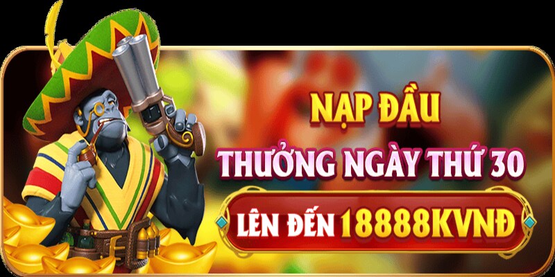 Nhận khuyến mãi ABC8 lần thứ 30 cực khủng